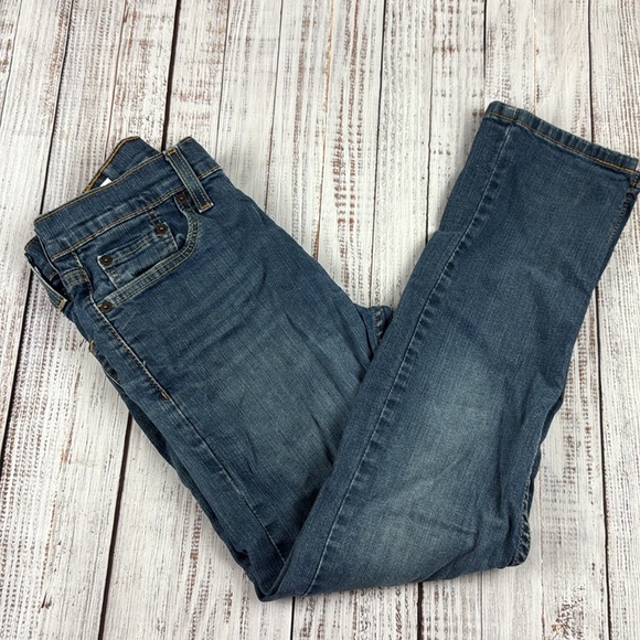 Levi's straight leg "502" blue jeans size 28 - Picture 11 of 15